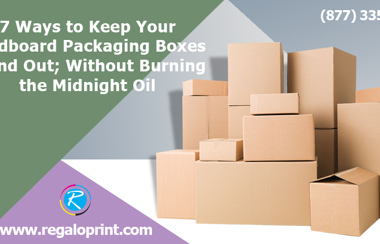 Cardboard Packaging Box by RegaloPrint