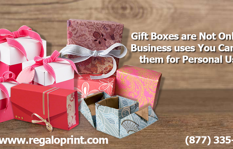 Gift Packaging Boxes by RegaloPrint