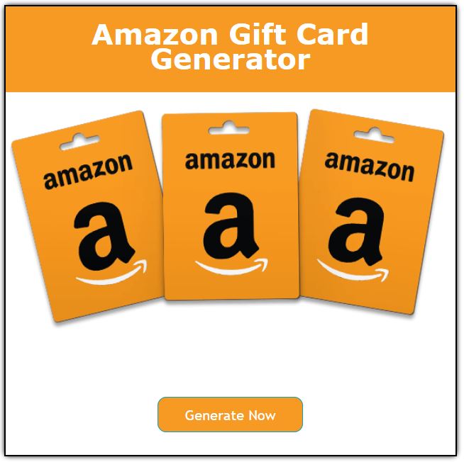 Amazon gift card generator