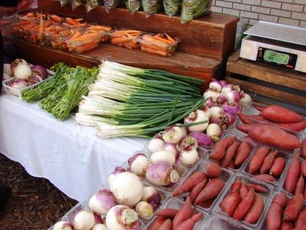 Fresh Produce At Denham Springs LA Farmers Market