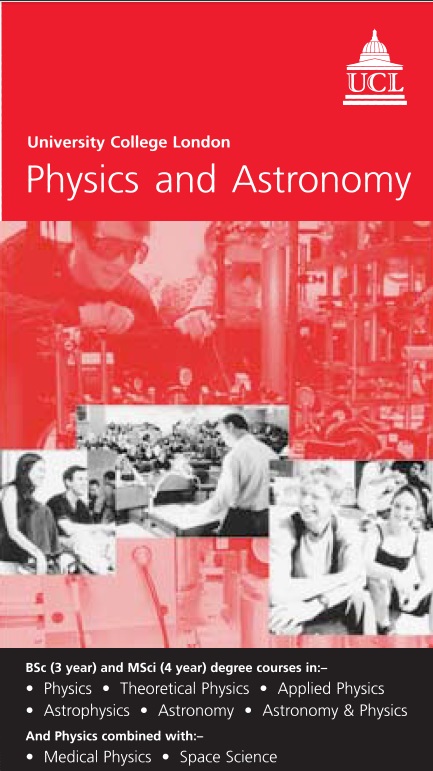 UCL Physics Brochure