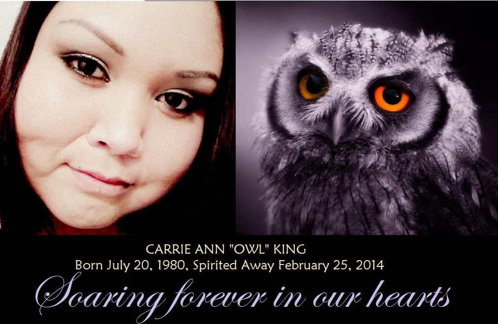 In Memory of Carrie Ann King