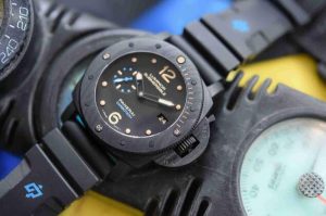 Replica Panerai Luminor Submersible 1950 Carbotech Black Dial Stainless Steel PAM00616 Watches Review